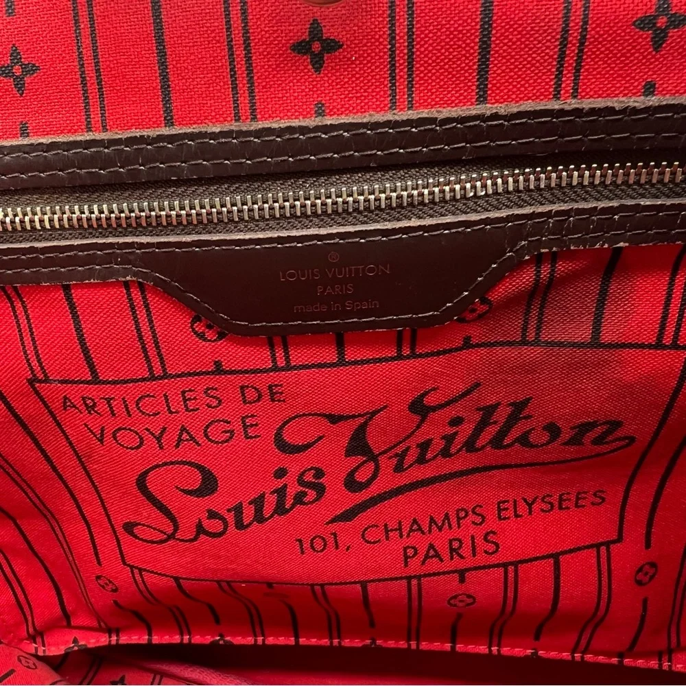 ❗️SOLD ❗️Authentic bundle Louis Vuitton Neverfull MM size - Picture 15 of 16